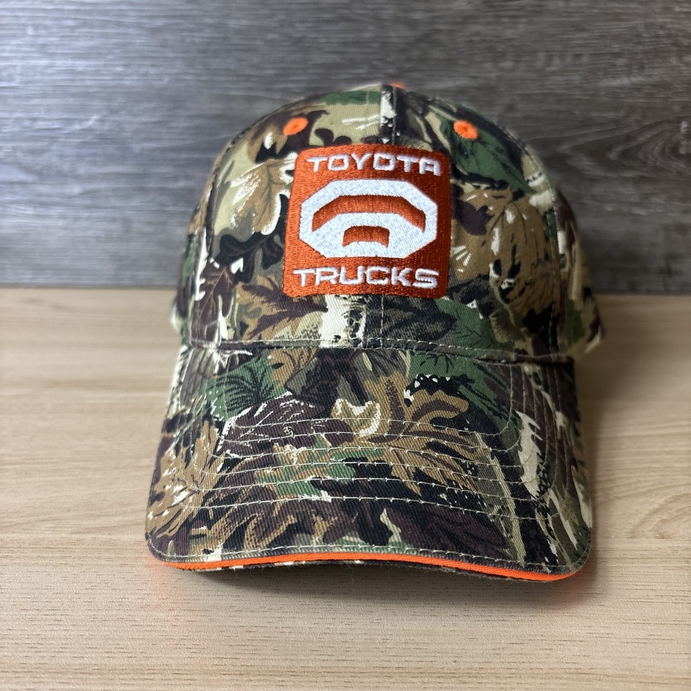 Toyota Trucks Hat Cap Strap Back Camouflage Embroidered Camo Mens Hunting
